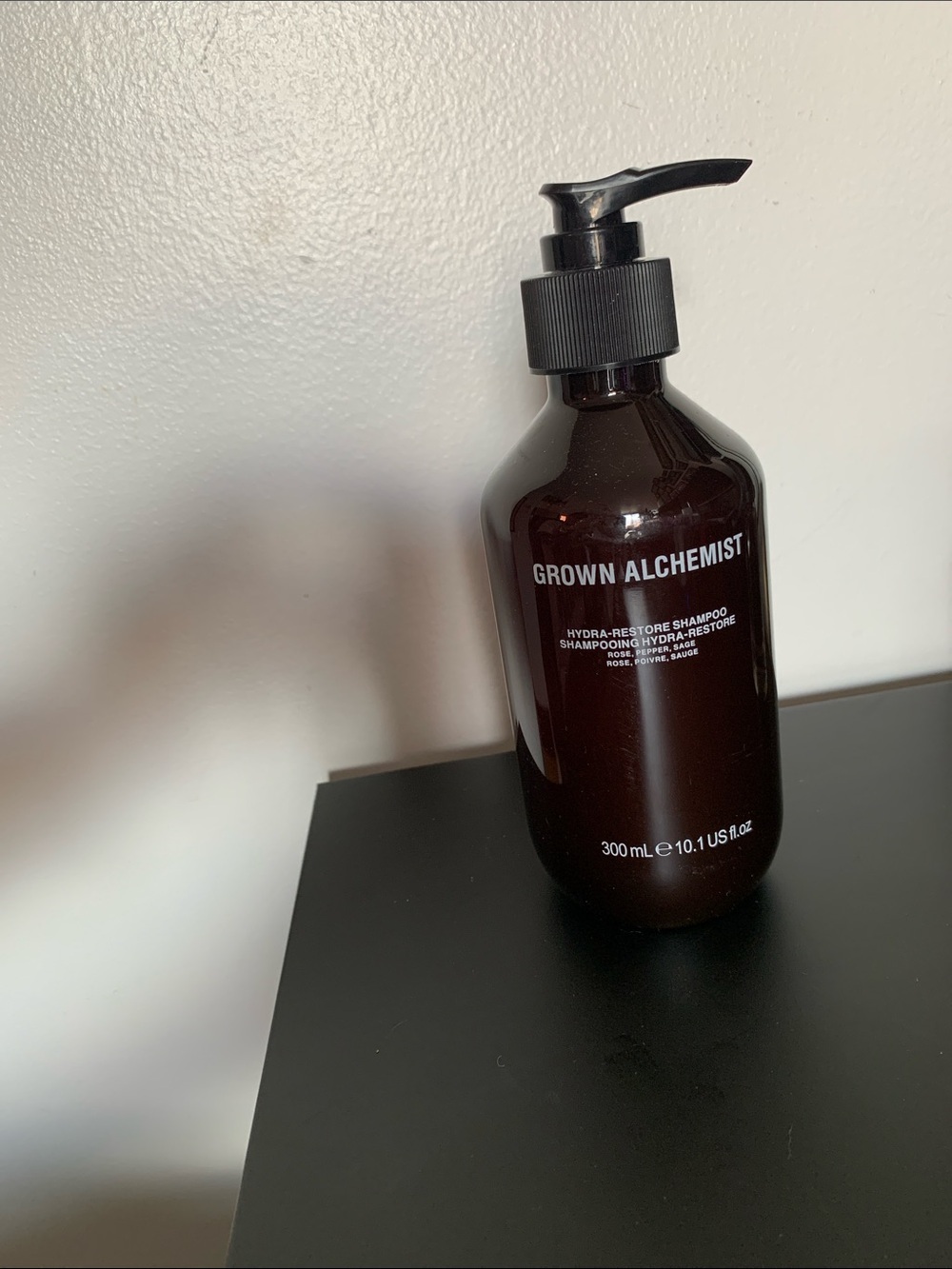 Grown Alchemist Dark Amber Pump Bottle - 300ml